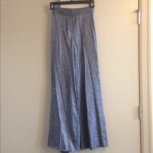 Theory wide leg trousers